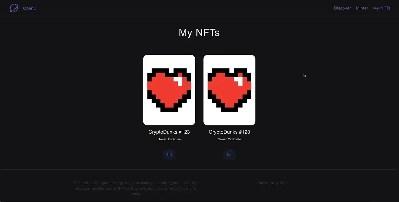 NFT Shop